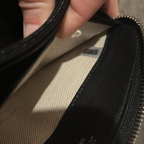 Jimmy Choo Filipa Long Wallet Black Silver Chrome Stars - Picture 11 of 15